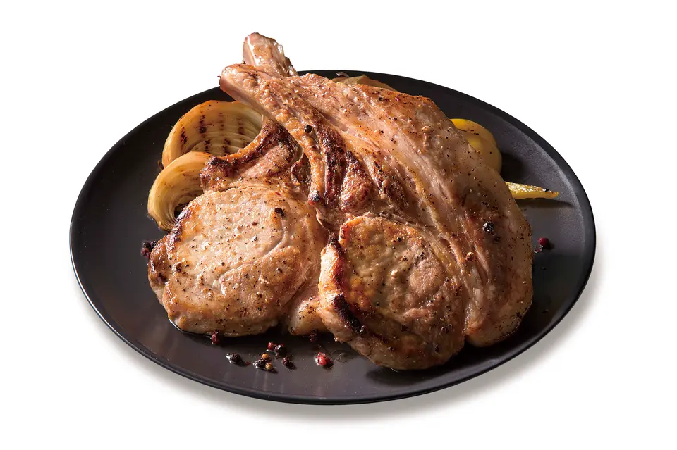 館ヶ森高原豚 骨付ロースセット3枚_2