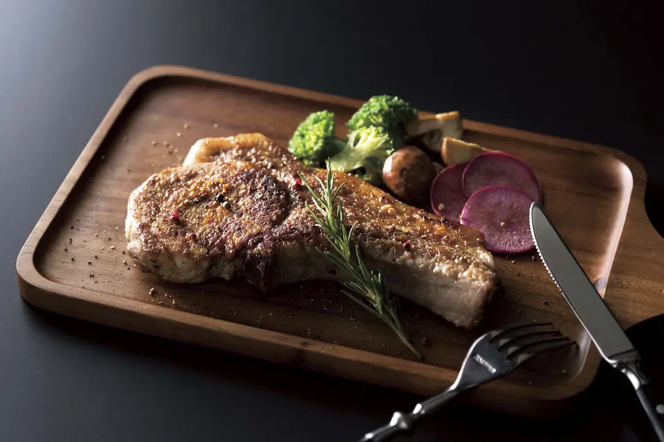 館ヶ森高原豚 骨付ロースセット3枚_1