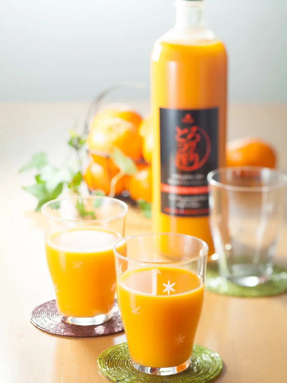 観音山みかんジュース とろコク搾り 900ml_0