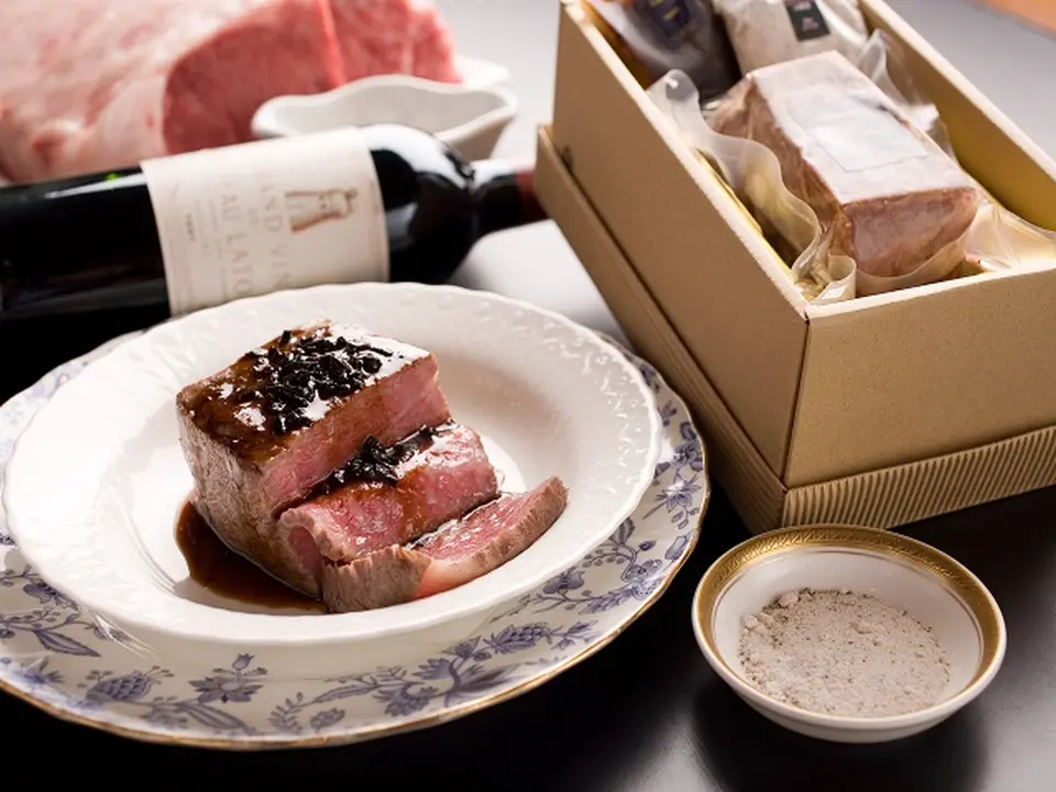 Ａ５ランクのローストビーフ（トリュフソース付）_1