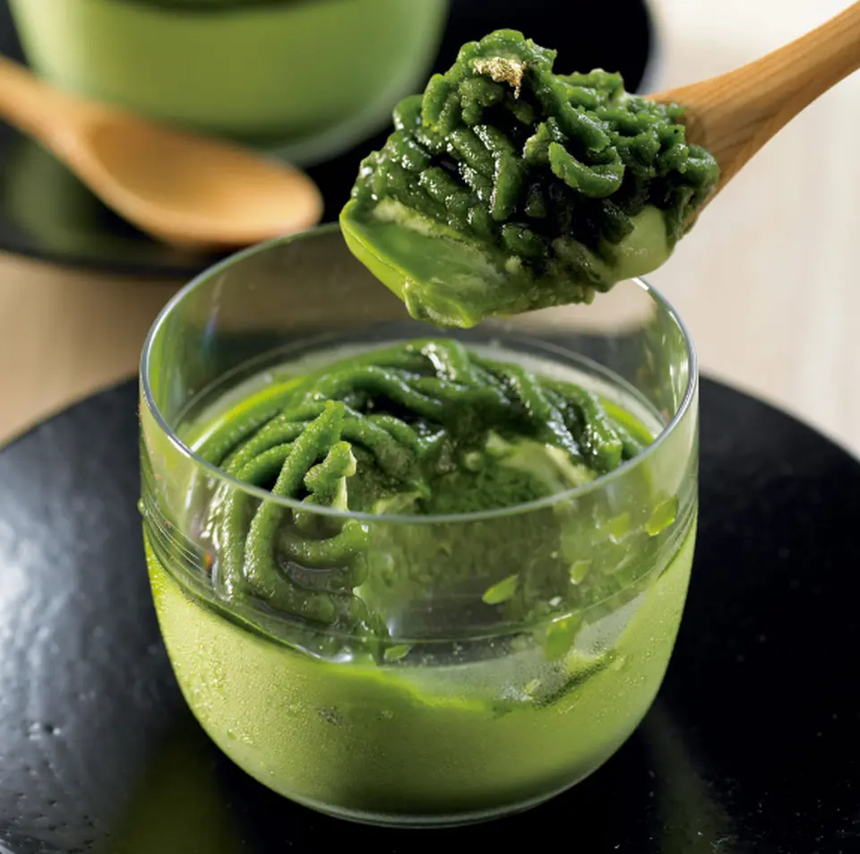 東山茶寮　宇治抹茶モンブランプリン 6個_0