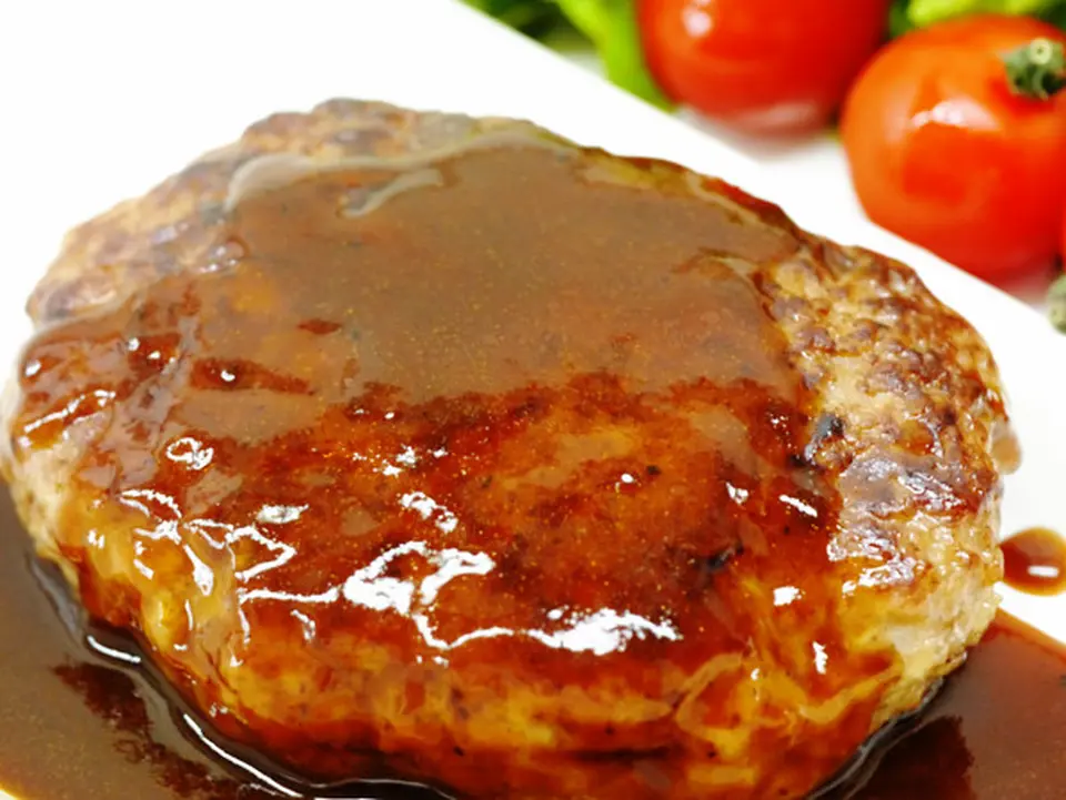 京都ポーク100％ハンバーグ6個セット_0