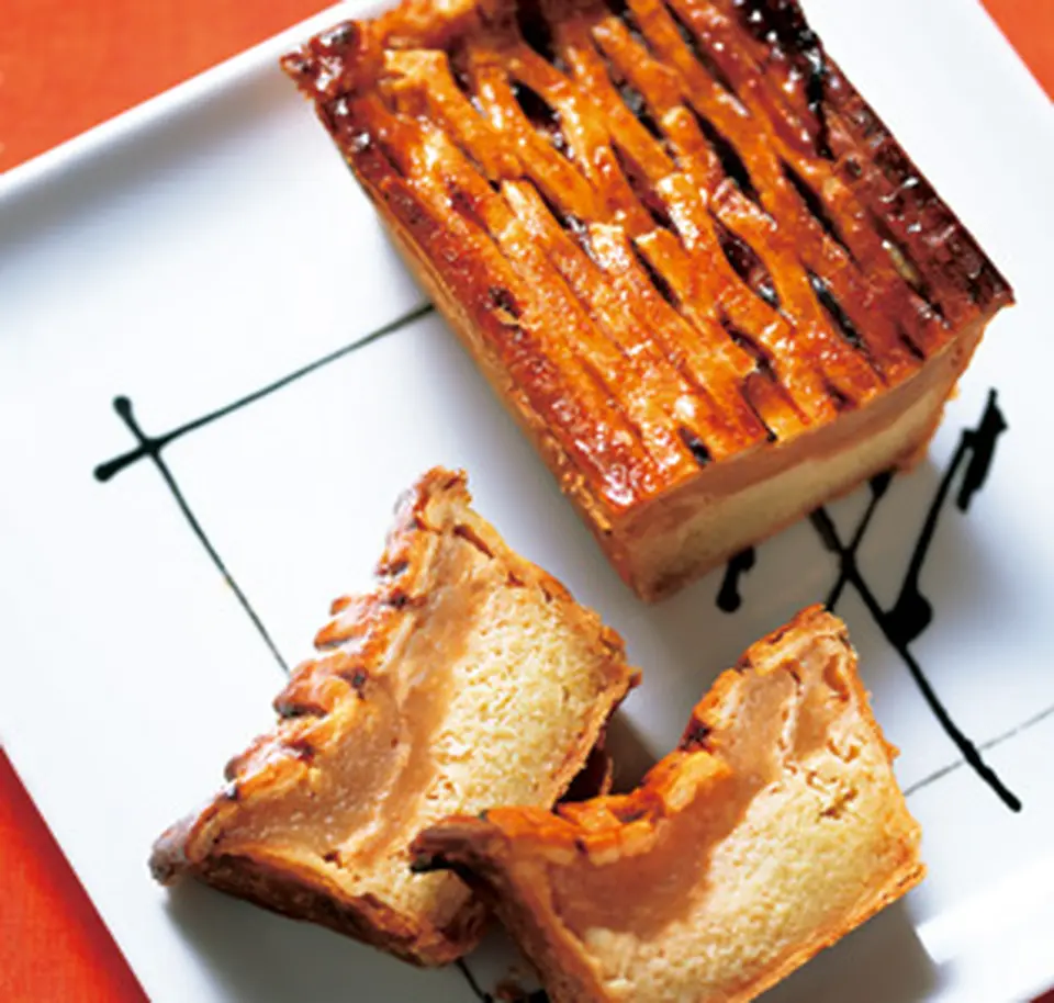 自家製カマンベールのアップルパイ_0