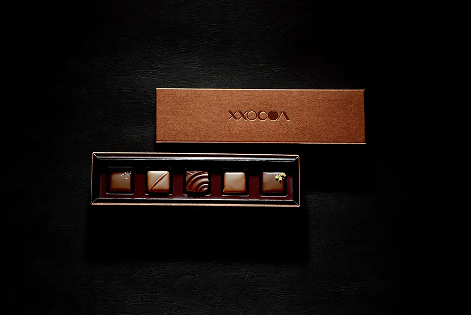 XXOCOA（ショコア）「ボンボンショコラ 5粒入り」のお取り寄せ（通販