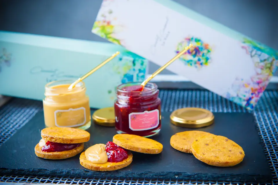 ルブル ラ ディップ〈1箱〉（ジャム＋アーモンドサブレ）_0