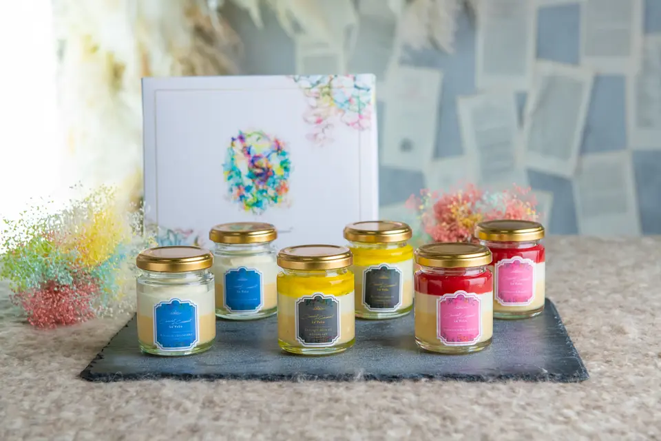 グラス イン スイーツ〈チーズケーキ 6個セット〉（プレーン・ベリー・オリーブ）_1