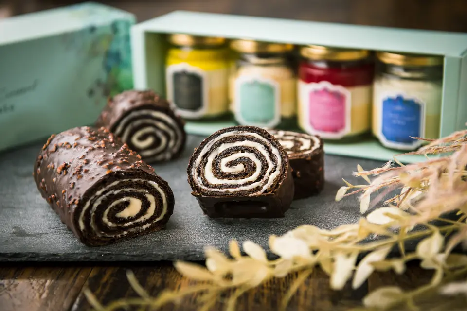 《２種セット》グラスインスイーツ＆ショコラロール_0