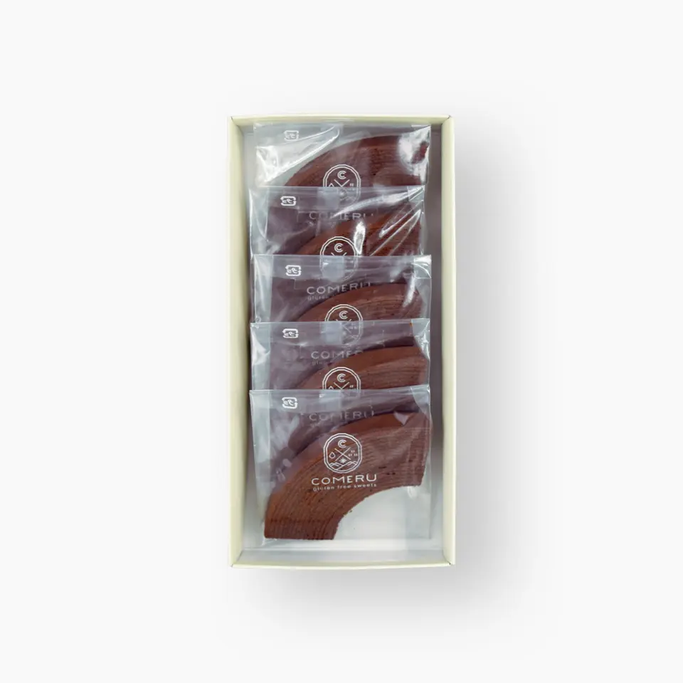 お米のカットバウム 5個入（チョコ）_0