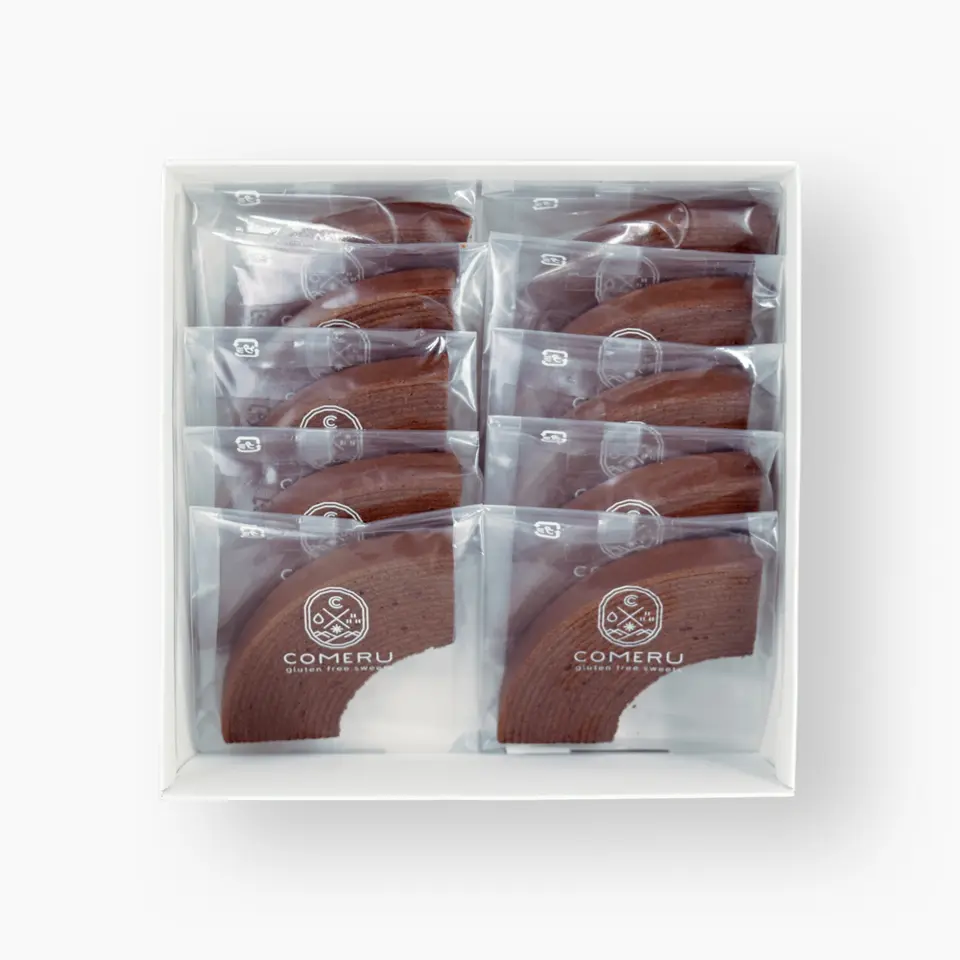 お米のカットバウム 10個入（チョコ）_0