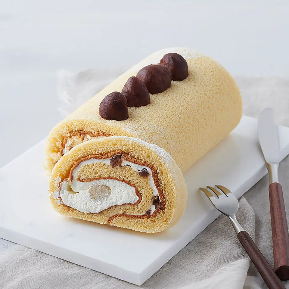 お米のロールケーキ（和栗）_1