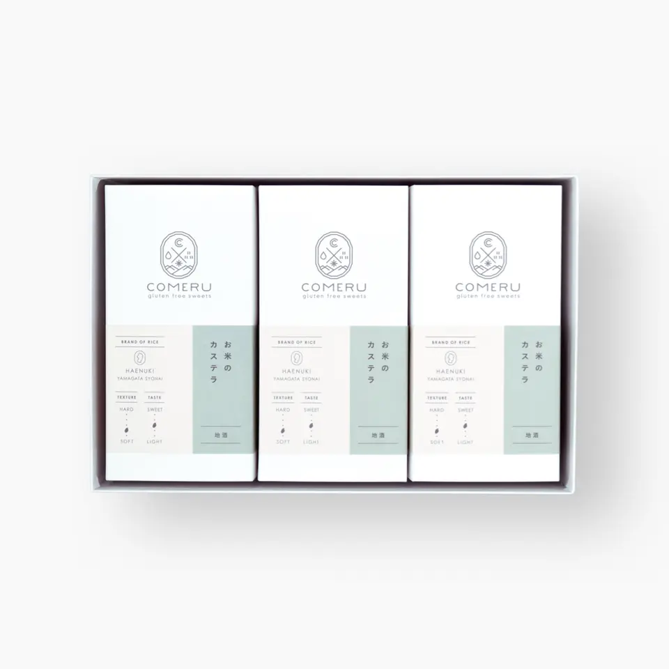 お米のカステラ 3個入（地酒）_0