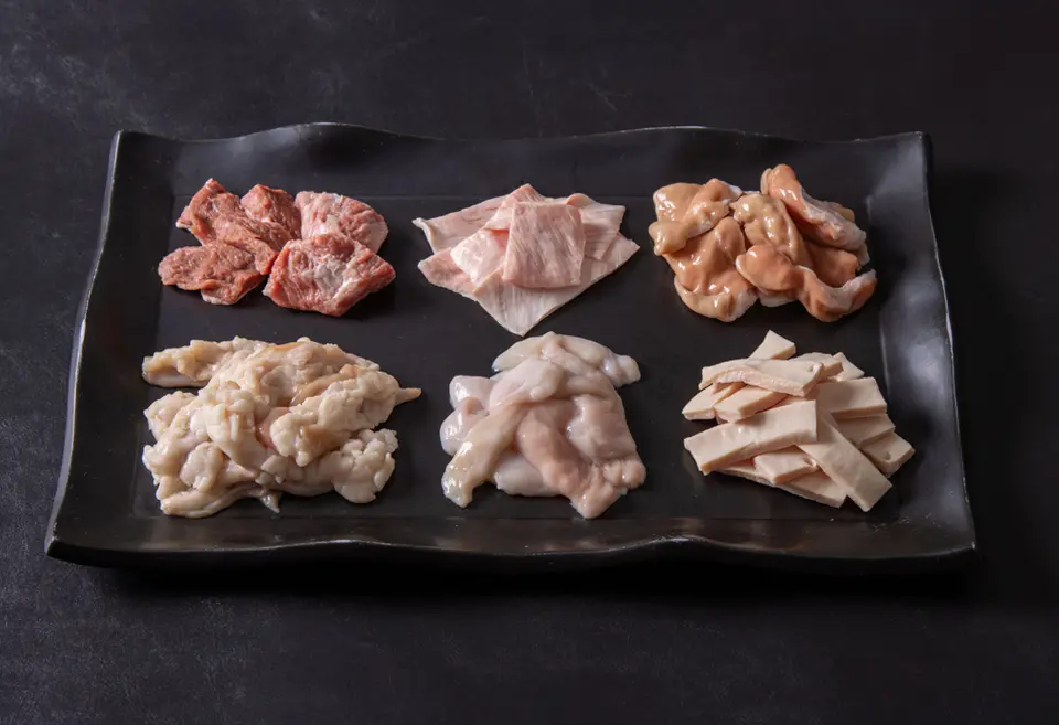 ミックスカットホルモン（加熱用）500g_0