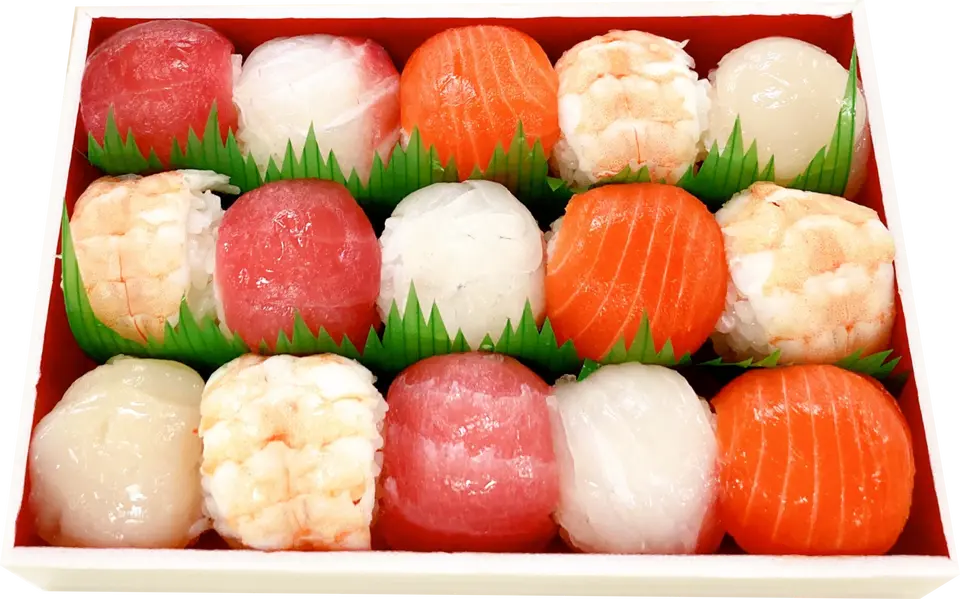 海鮮手まり寿司15貫【冷凍寿司】_0
