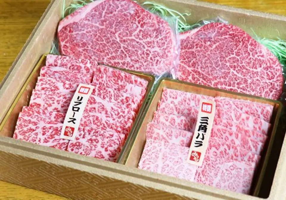 A5黒毛和牛 焼肉＆ヘレステーキセット_0