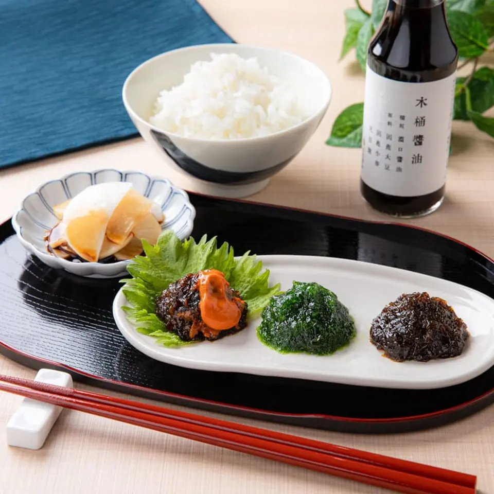 ギフトセット 小豆島醤美味 亜味撰(醤油＆佃煮）_0