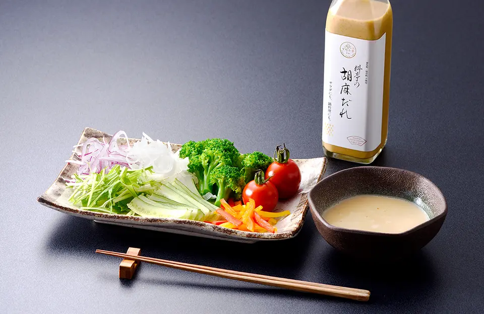 料亭の柚子ぽん酢・胡麻だれギフト_2