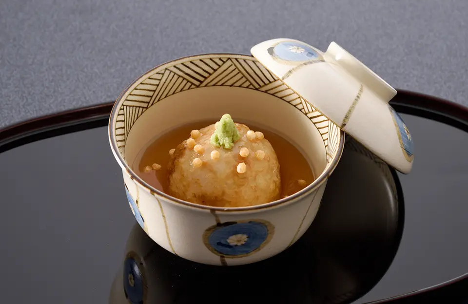 料亭の鴨まんじゅう_0