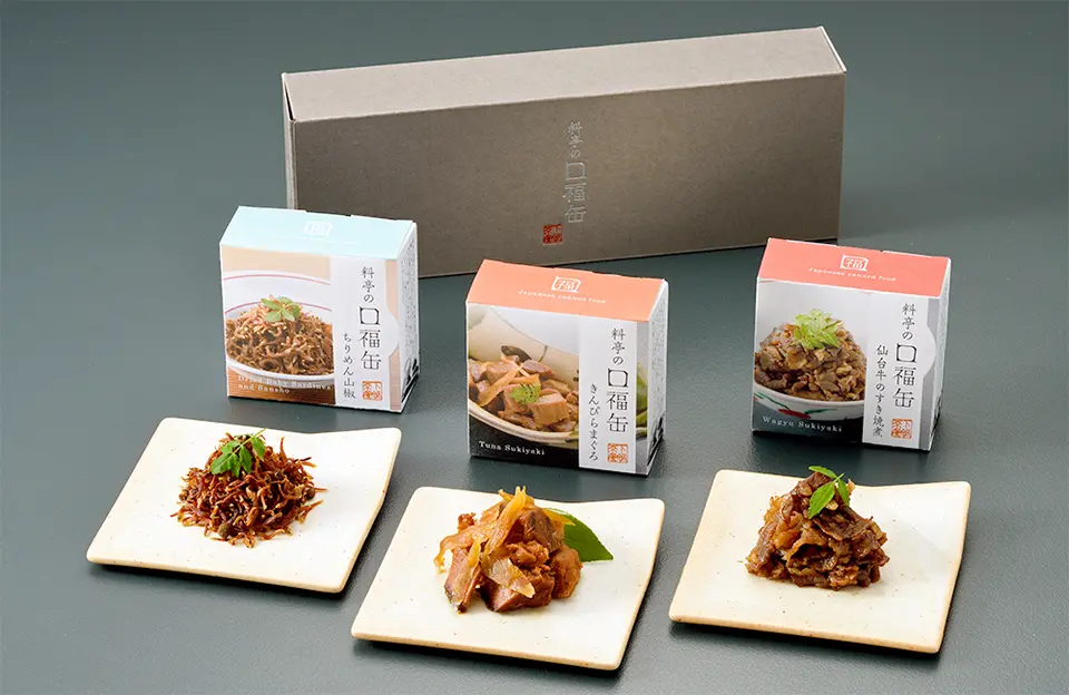 料亭の口福缶(ギフト)（惣菜缶詰）_0