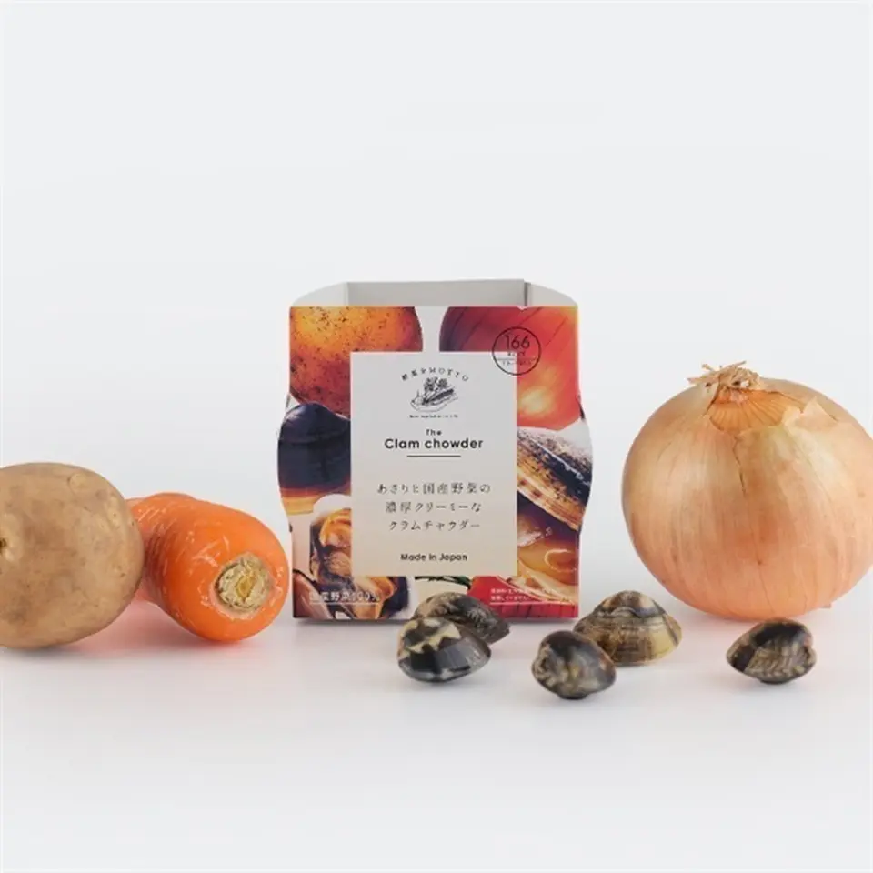 あさりと国産野菜の濃厚クリーミーなクラムチャウダー_0
