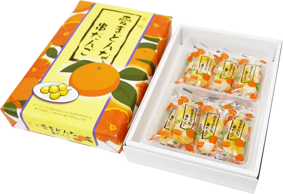 愛媛県産 愛まどんな 串だんご_0