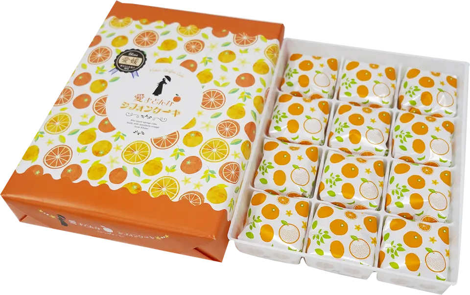 愛媛県産 愛まどんな シフォンケーキ_2