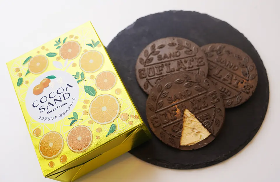 ココアサンドみかんクリーム_0