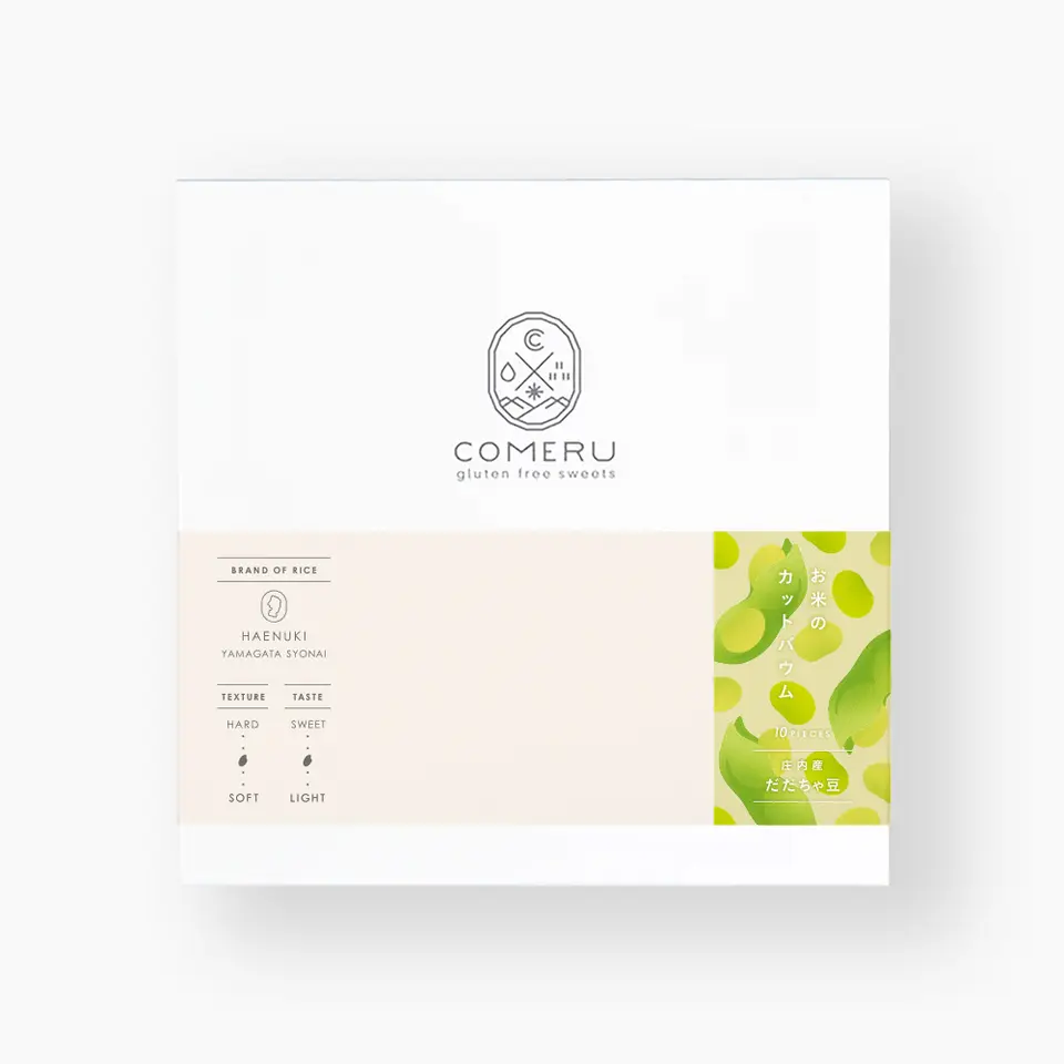 お米のカットバウム 10個入（庄内産だだちゃ豆）_2