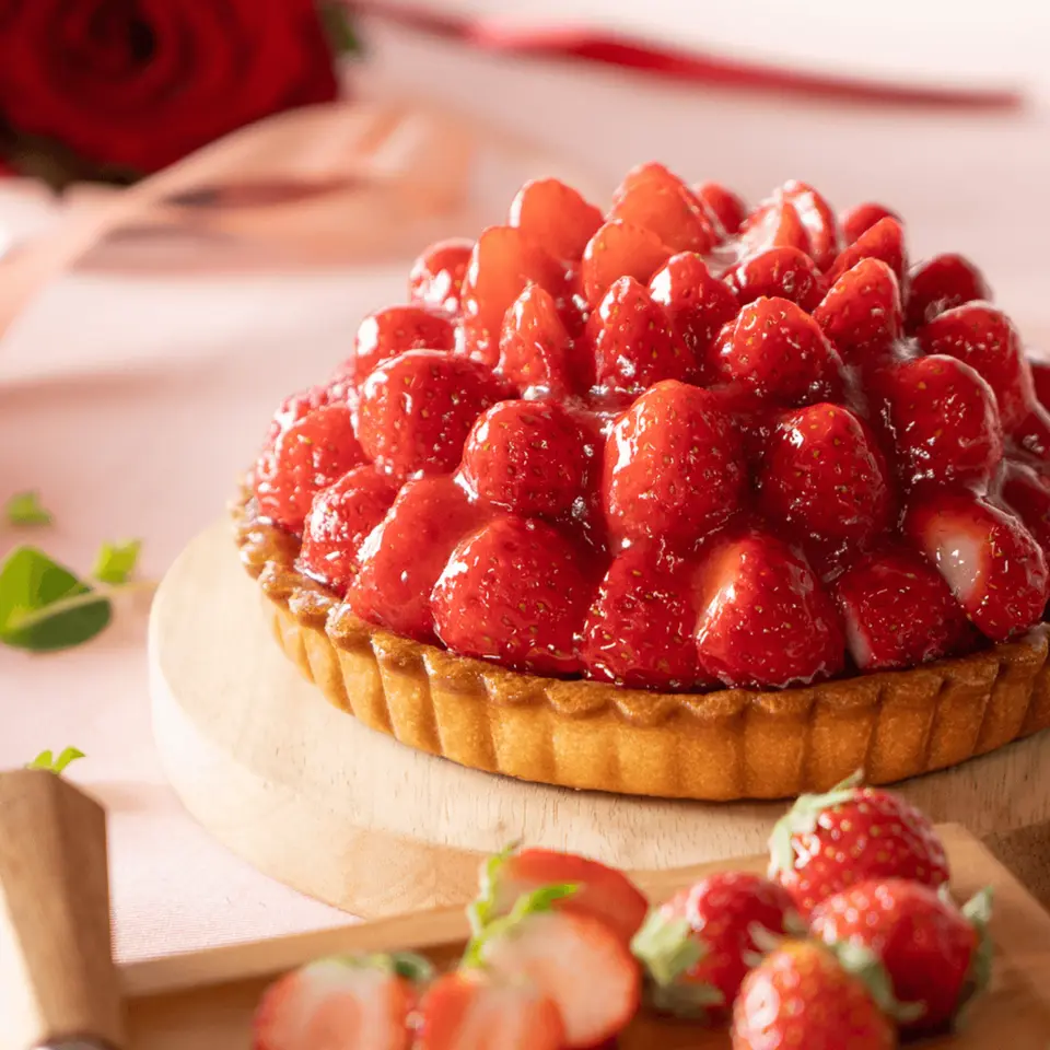 いとおかしき「国産大豆タルト「長野県産いちご」」のお取り寄せ（通販