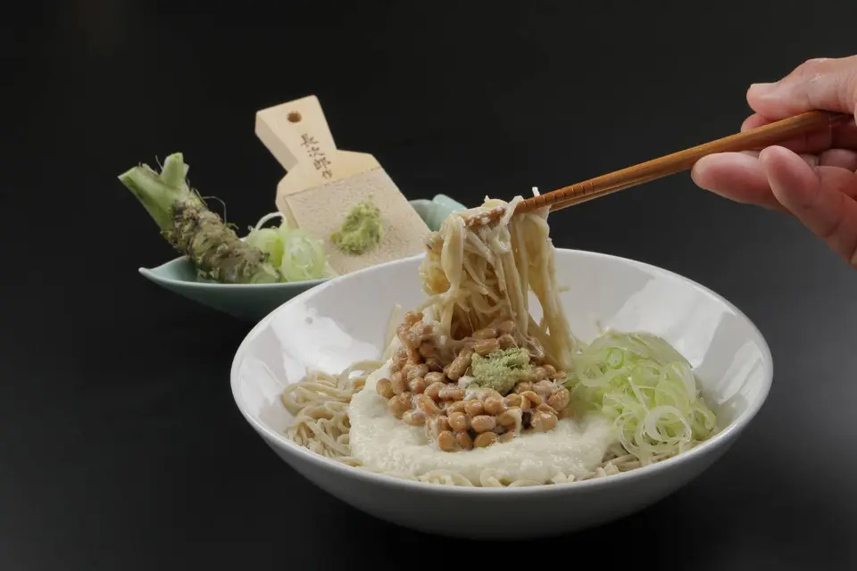 納豆山かけ蕎麦 2人前_2