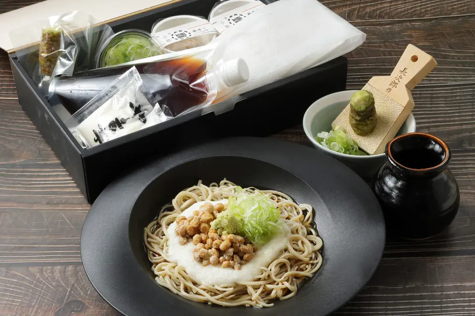 納豆山かけ蕎麦 2人前_1