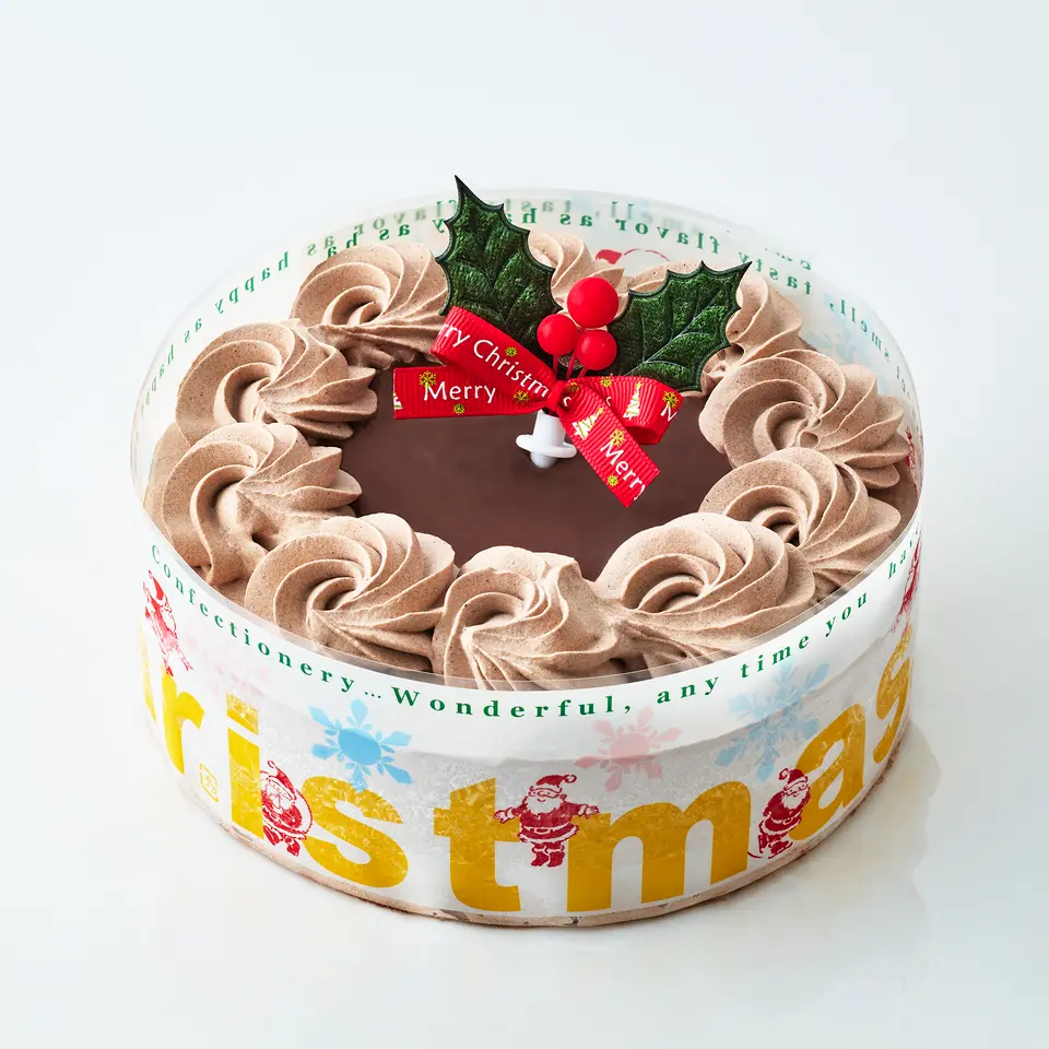 米粉と豆乳チョコクリームのDECOケーキ/5号_0