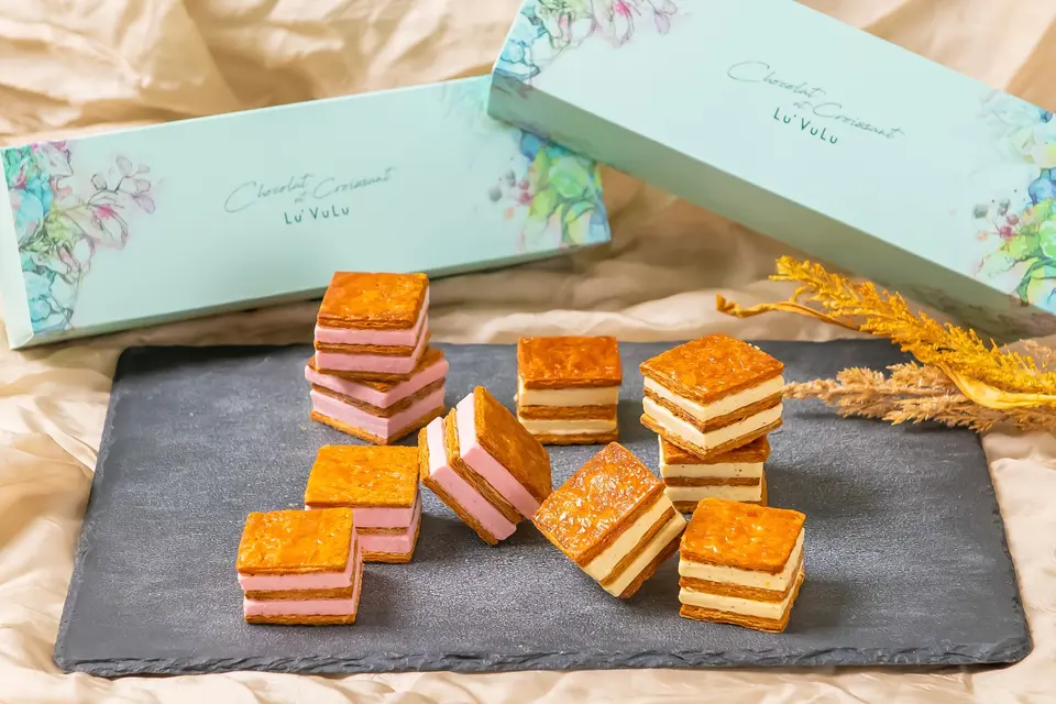 ミルフィーユ 2箱セット（バニラ＆ストロベリー）_0