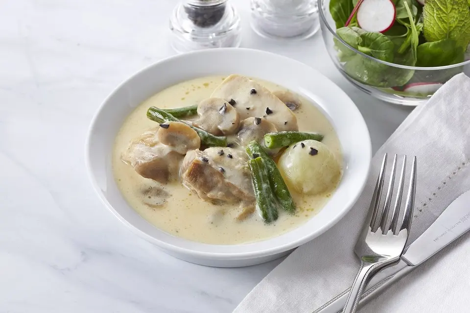 国産鶏のシュプレームソース　トリュフ風味_0