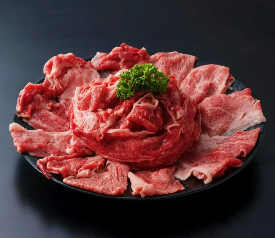 佐賀・国産黒毛和牛 伊萬里牛（伊万里牛）切り落とし 400g_0