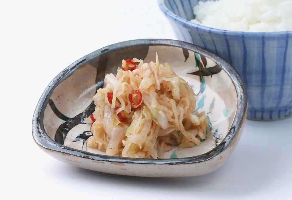 いかの塩辛と切干大根のピリ辛和え_0