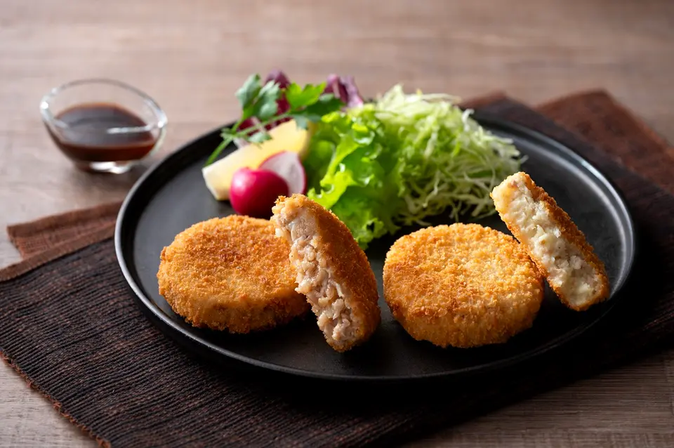 館ヶ森高原豚 コロッケ＆メンチカツセット_1