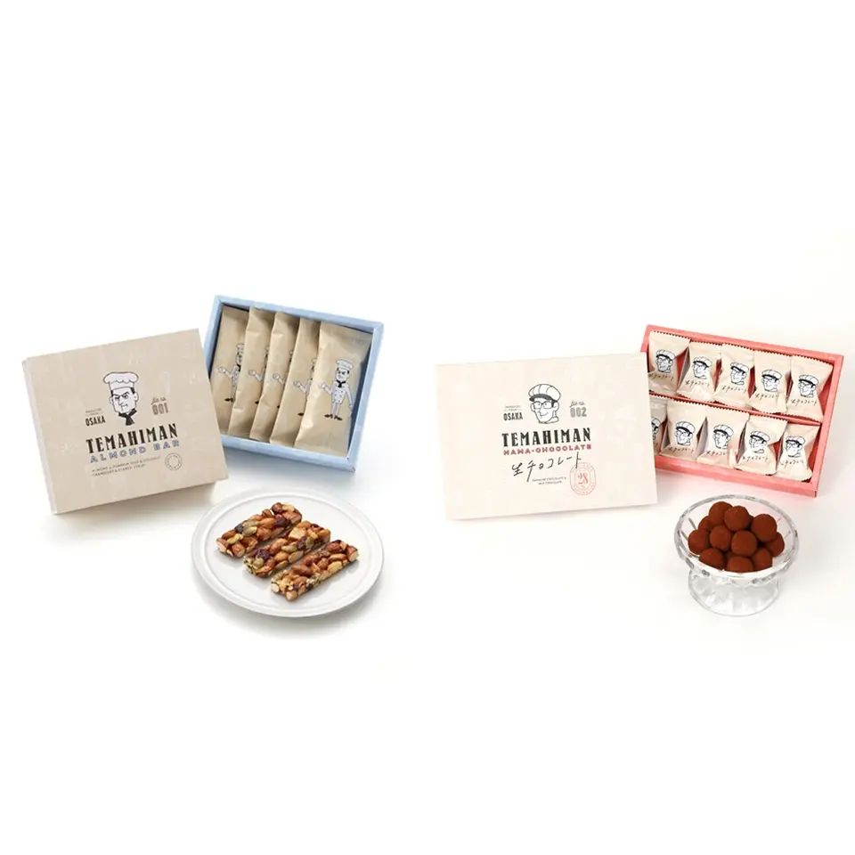 TEMAHIMANアーモンドバー5本＆生チョコレート10粒_0