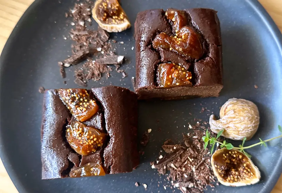 いちじくガトーショコラ_0