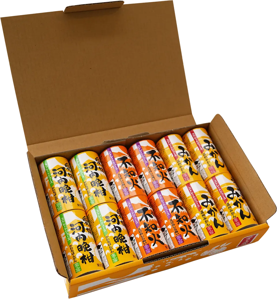 愛媛県産柑橘ジュース 飲み比べギフトセット 12本_1