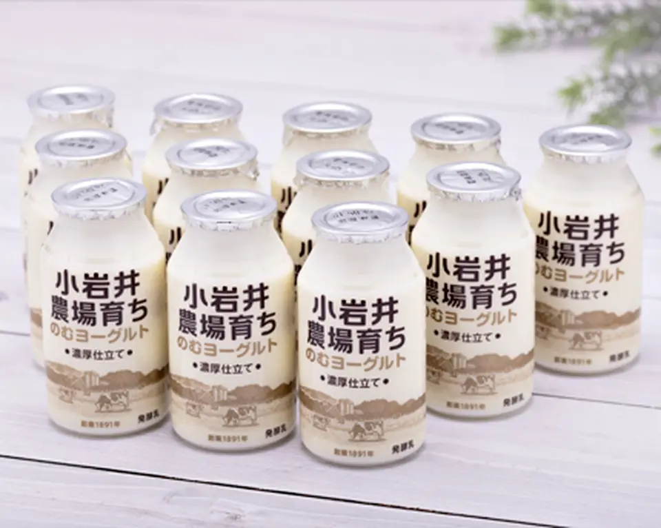 農場育ちのむヨーグルト120ml×12本_0