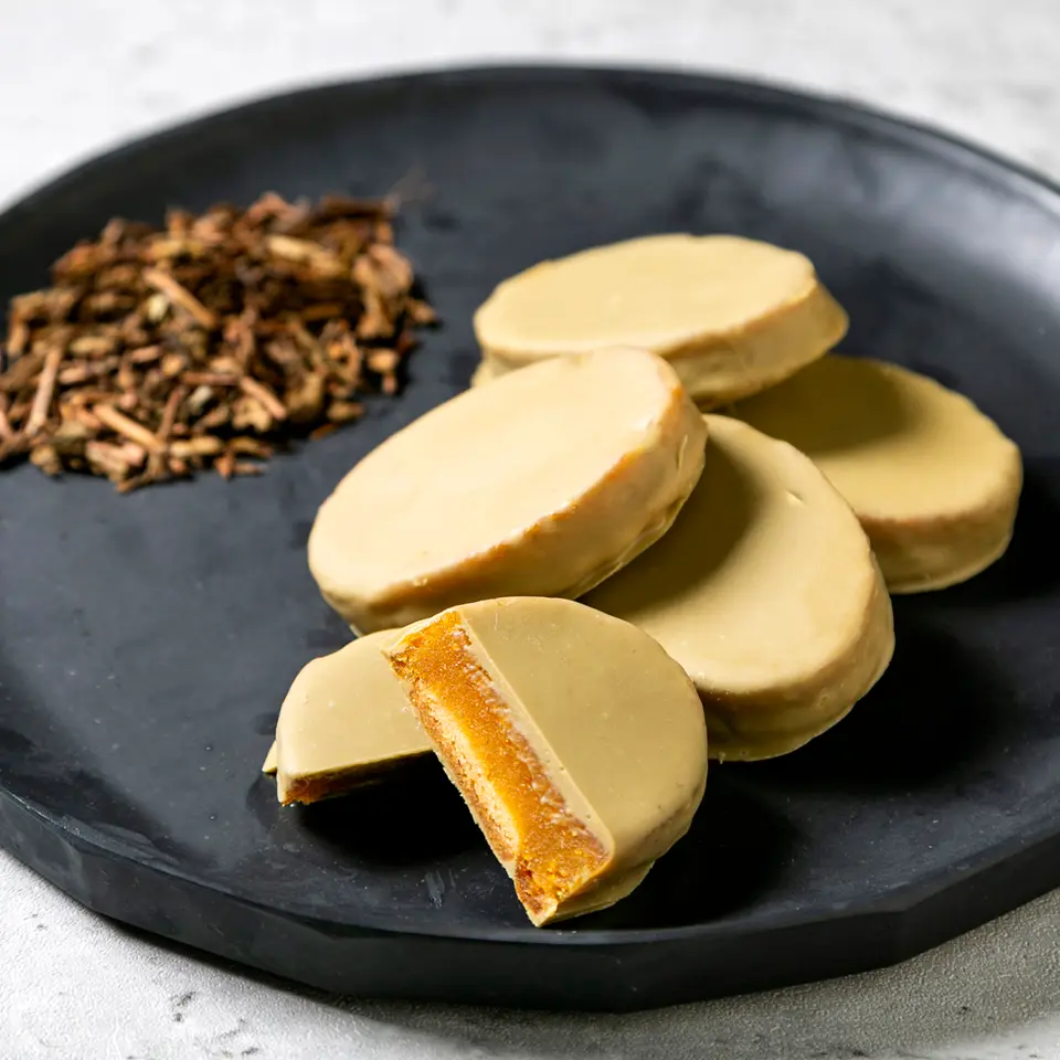 安納芋トリュフ「ほうじ茶」チョコレート5個入_2