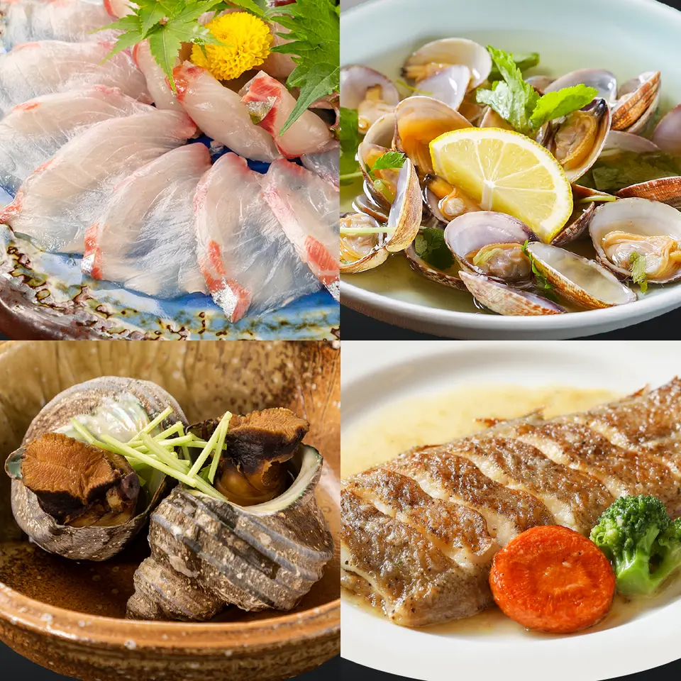 瀬戸内セット（旬の魚介を使ったお惣菜・4品）_0