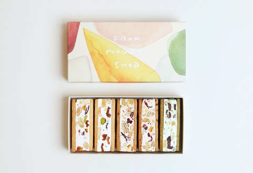 ヌガーサンド5個ボックスセット_0