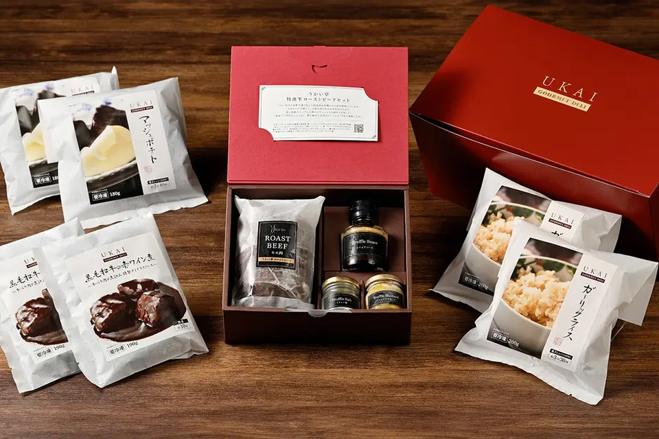 うかいグルメデリ ローストビーフディナーギフトセット_0