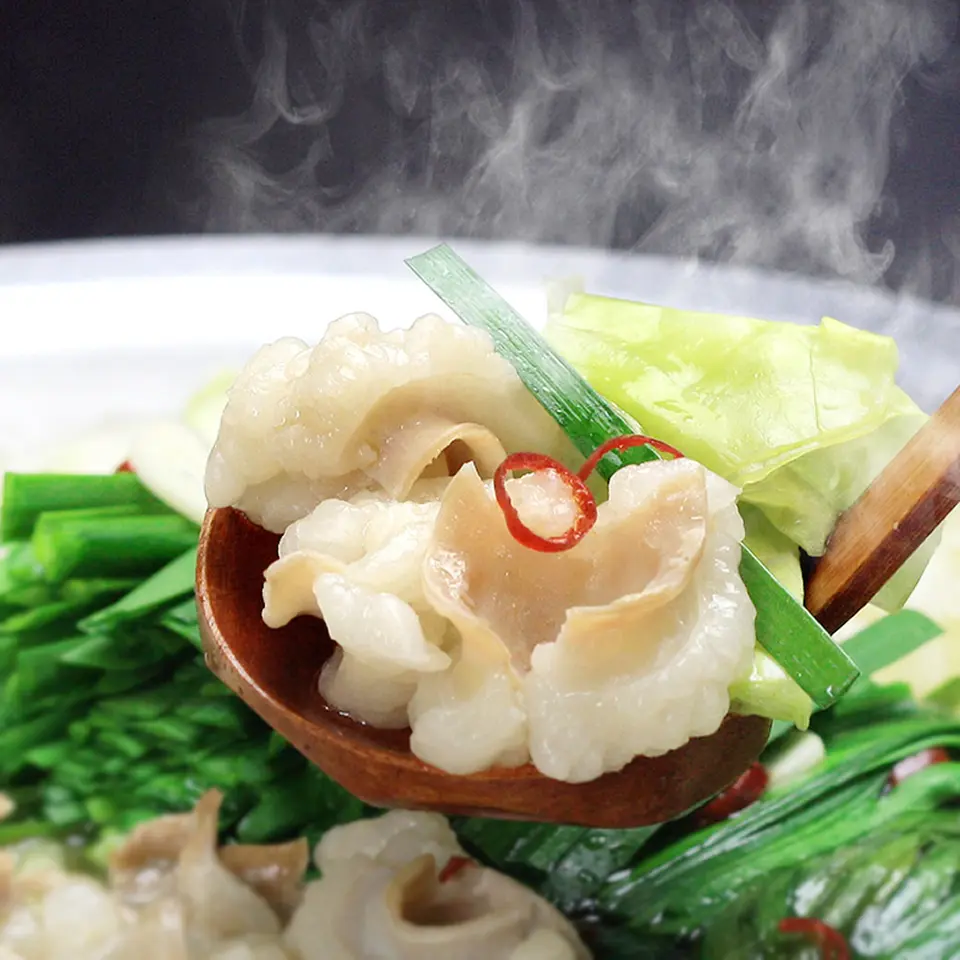 博多もつ鍋セット 九州味噌仕立て 2人前～3人前_1