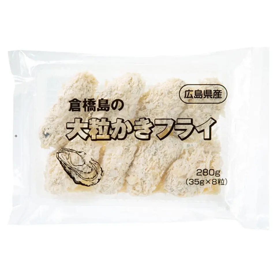 西原オンラインストア「広島県産大粒カキフライ32個入」のお取り寄せ
