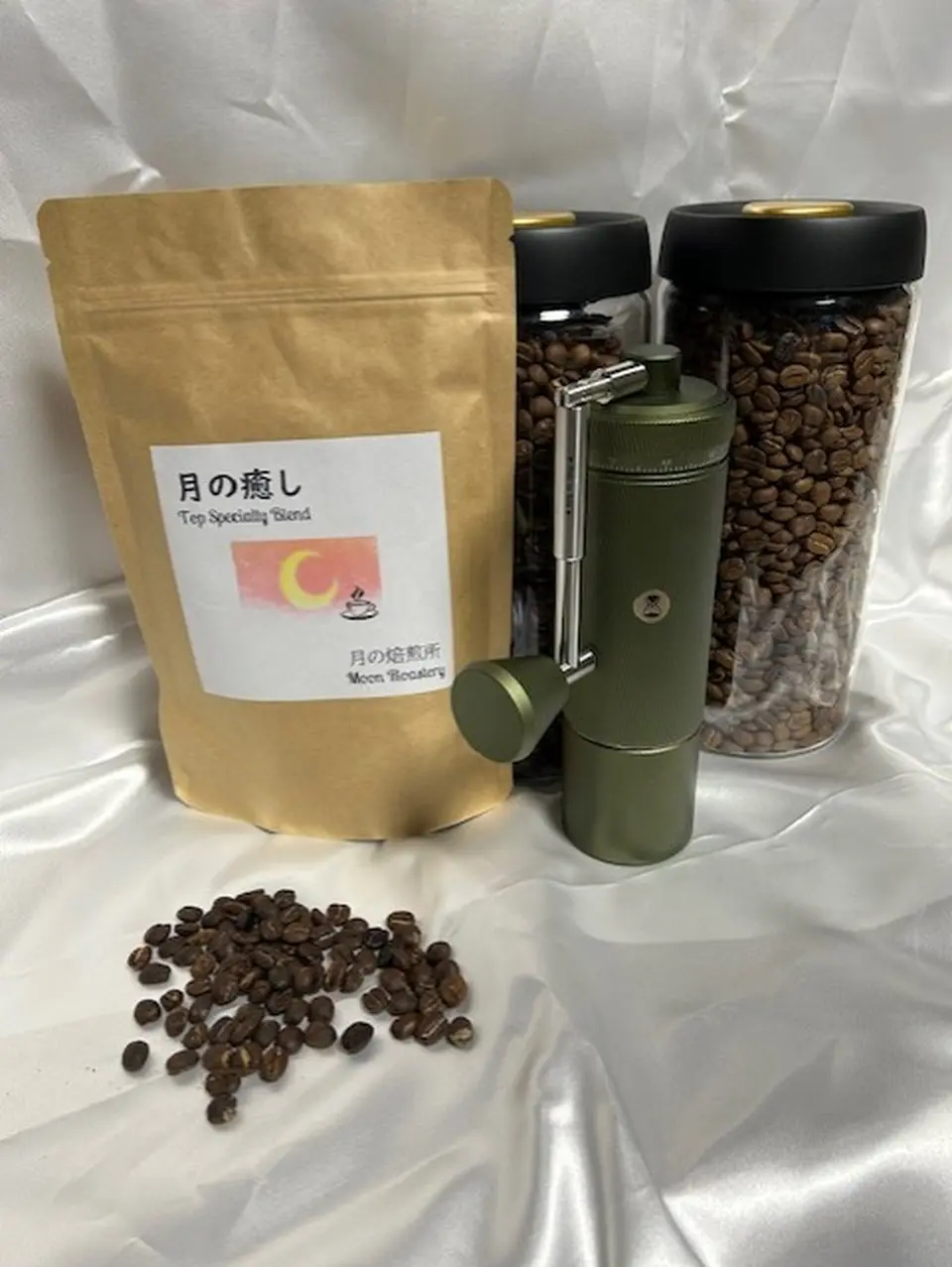 トップスペシャルティブレンドNo.1【月の癒し】 100g コーヒー粉_0