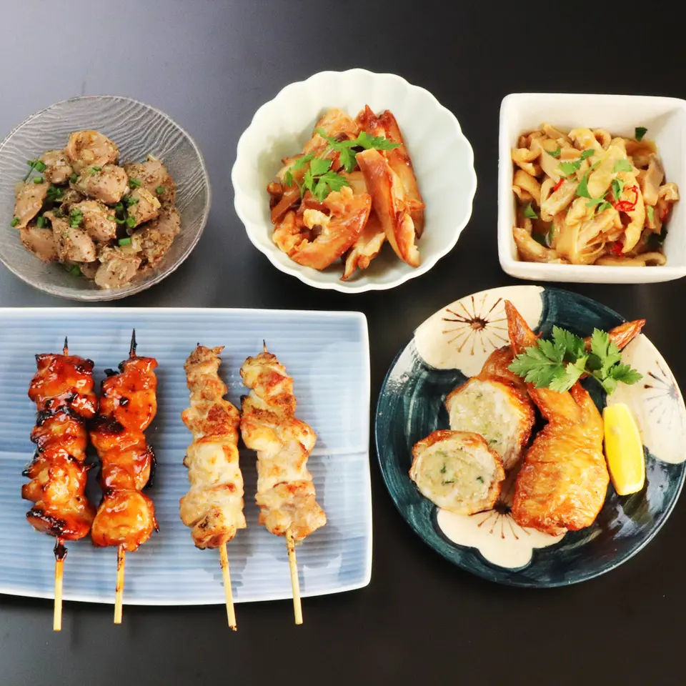 おつまみ焼き鳥6品セット_1