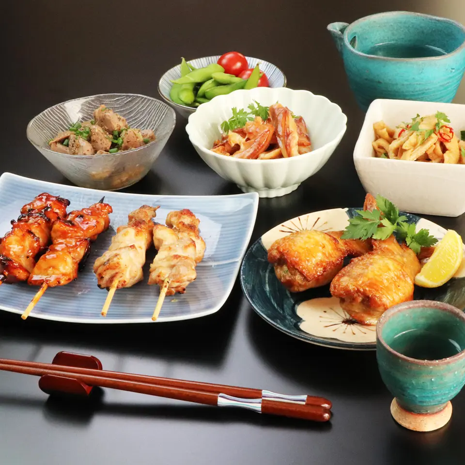 おつまみ焼き鳥6品セット_0