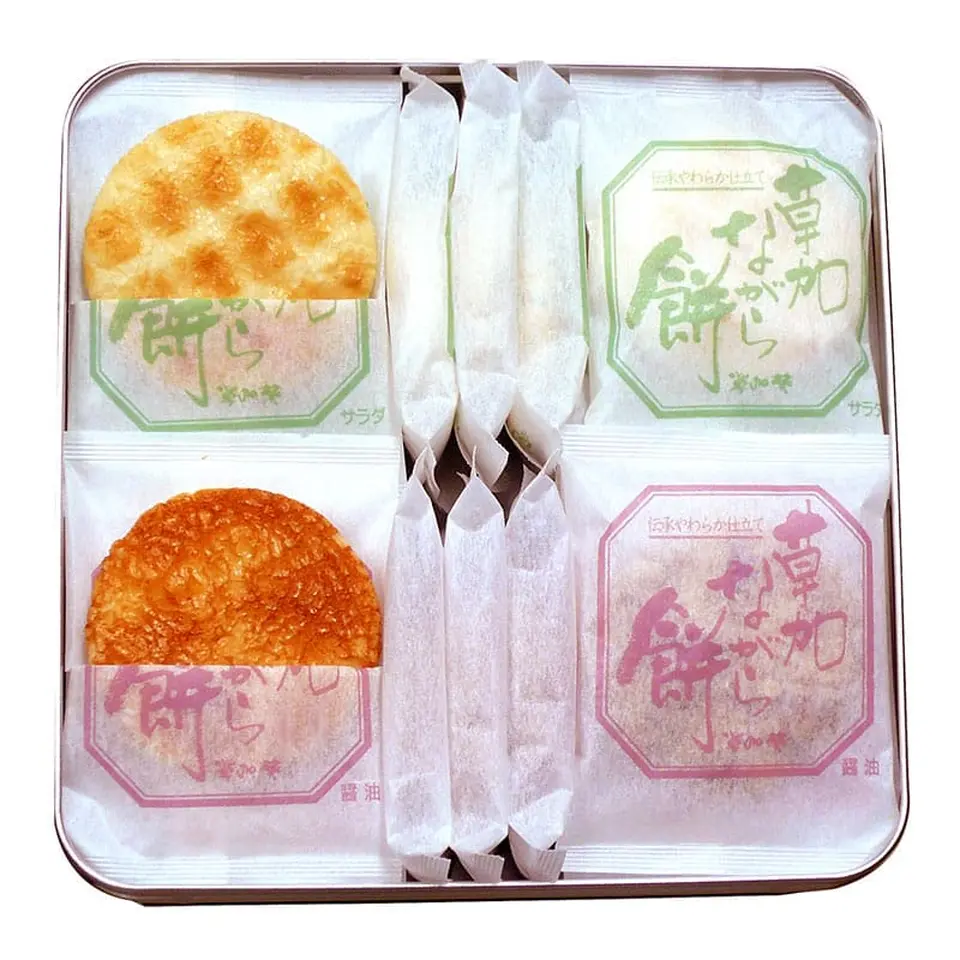 草加ながら餅(2種16袋入) SN-12_1